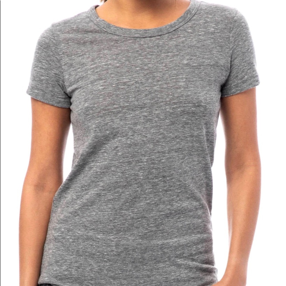 NWOT-ALTERNATIVE IDEAL TEE IN ECO GREY
